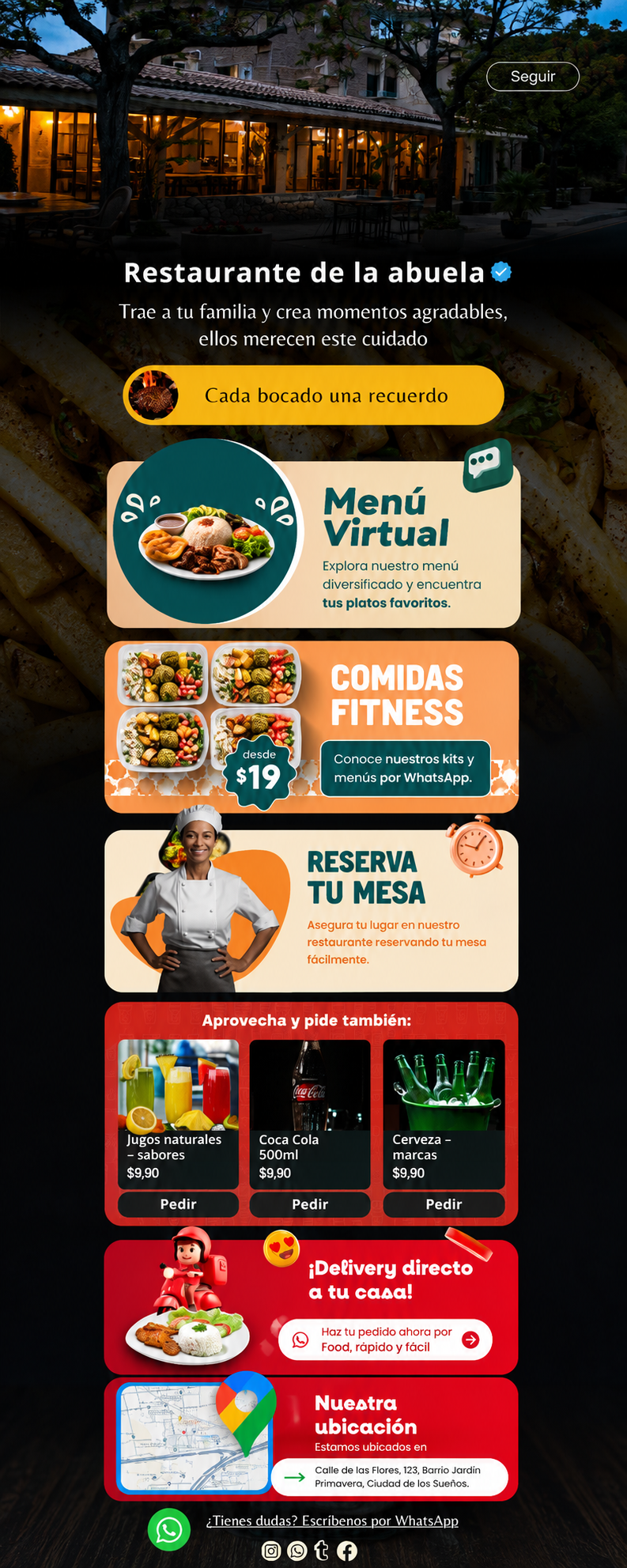 Landing Page Restaurante