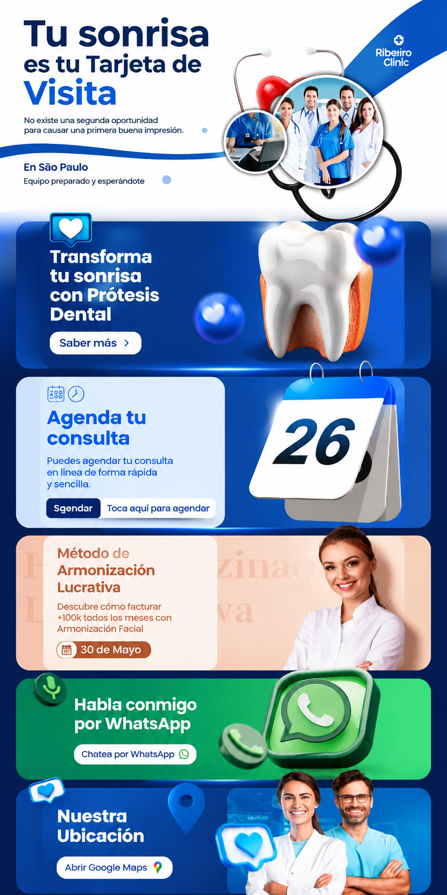 Landing Page Odontología
