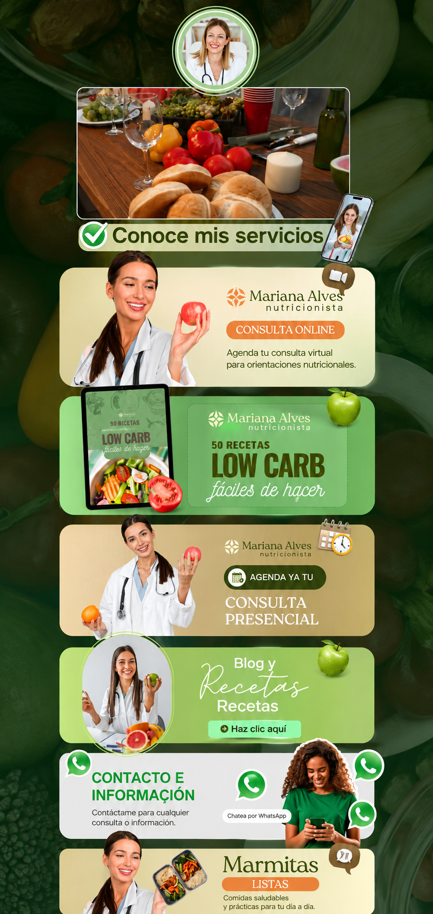 Landing Page Nutricionista